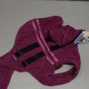 Queenmore Small Dog Sweaters, Soft Fleece Vest Pullover Dog Jacket with Leash Hole, Warm Winter Dogs Clothes Cold Weather Doggy Dachshund Sweater for Small Doggy Cats Boy or Girl (Cationic Berry, S)