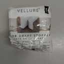 Vellure® Door Draft Stopper for Bottom of Door Premium Door Sweep for Bottom of Door/Weather Stripping Door Seal (Save Energy – installs Quickly and Easily) Door Strip Ideal for. White