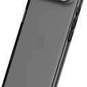 RhinoShield Clear Case Compatible with iPhone Air | Transparent Protective Phone Case, Exceeds Military Drop Standards, Scratch Resistant, Shockproof, Trendy Colors - Ash Black