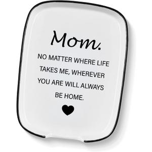 3 x Thank You Gifts for Mom, Mothers Day Birthday Kitchen Gift for Mom Mother from Daughter Son, Spoon Rest for Stove Top, Spoon Holder for Kitchen Counter Decor Cooking Utensil Rest