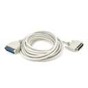 4.5m/14.7Feet DB25 Pin Male to Centronics 36 Pin Male Parallel Printer Cable LPT Parallel Printer IEEE-1284
