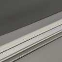 AOSKY Cordless Zebra Blinds for Indoor Windows, 33.5"W x 72"H, Linen Cream