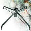 Christmas Tree Stand, Folding Xmas Tree Stand Metal Christmas Tree Stand for Artificial Tree Folding Stand,Christmas Tree Base, Fits 0.5-1.25 Inch Pole