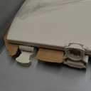 Bemis 1500EC 146 Almond Elongated Molded Wood Toilet Seat with Easy-Clean & Change Hinge