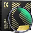 K&F CONCEPT 49mm MC UV Protection Filter with 28 Multi-Layer Coatings HD/Hydrophobic/Scratch Resistant Ultra-Slim UV Filter for 49mm Camera Lens (Nano-X Series)