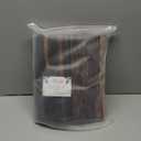 Riyidecor Rustic Wooden Barn Door Curtains Rod Pocket Wood Plank Brown Barnwood Western Country Style Lodge Farmhouse Printed Living Room Bedroom Window Drapes Treatment Fabric (2 Panels 52 x 84 Inch)