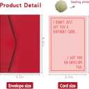 15 x Funny Birthday Card Gifts for Women her, Happy Birthday Card for Wife Girlfriend
