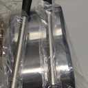 UMIEN Toilet Brush and Plunger Set 18-in - Updated 2025 No-Rust - Stainless Steel Design - Long Handles - with Freestanding Canister (Satin Nickel)