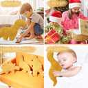 5 Packs Dino Nugget Pillow Plush, Large Dinosaur Chicken Nugget Pillow Stuffed Animal Plush Toy, Dino Nugget Dinosaur Theme Party Decoration Birthday Christmas Valentine's Day Gift for Kids Boys Girls