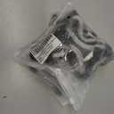 5 x Cat Harness and Leash for Walking, Retractable Cat Harnesses and Leash Set Escape Proof, Breathable Soft Kitten Small Large Harness for Travel Training and Walking, Black, XXS (XXS(chest:8.1"-13.0"))