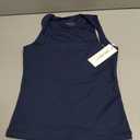 REORIA Butsmooth Women's Square Neck Going Out Crop Tops Double Lined Cute Basic Tank Tops 2026 Clothes (XS)