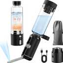 Heated Portable Bidet for Travel, JUTIMER 7500mAh Rechargeable Travel Bidet Sprayer with 200ml Bottle, Waterproof Handheld Bidet for Personal Hygiene Cleaning