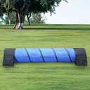 10 ft Dog Agility Tunnel with Sandbags for Training