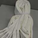 Pinch Pleated Extra Wide Curtain Panels 90 Inches Long 70 Wide Linen Curtain for Patio Sliding Glass Door Cream Hooks Rings Semi Sheer Privacy 90 Inch Length for Living Room 70x90 1 Panel (Natural)