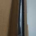 Ivilon Drapery Treatment Window Curtain Rod - Square Design 1 1/8 Rod. 48 to 86 Inch. Black