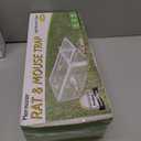 Kensizer Humane Rat Trap, Chipmunk Rodent Trap That Work for Indoor and Outdoor Small Animal - Mouse Voles Hamsters Live Cage Catch and Release 1-Pack Small 10.5" L x 5.5" W x 4.5" H