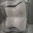 Osteo Sustained Cervical Health Neck Pillow, Contour Zoned Design Ergonomic Pillow for Pain Relief, No-Temperature Affected Memory Foam Pillows, Cooling Pillow Support Side, Back, Stomach Sleeper (Dark Gray)