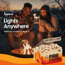 Moscow-Mix Fire Starter (150 PCS) Bulk Natural Fire Starters for Campfires, Fireplace, Charcoal Starter for Grill, BBQ, Wood Stove, Fire Pits - Odorless, Non-Toxic, Waterproof Natural Wood Starters