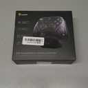 EasySMX D10 Wireless Game Controller  TMR Anti-Drift Joysticks, Dual-Mode Triggers, 1000Hz Polling, Mechanical Buttons, RGB  Bluetooth Gamepad for PC/Switch/Switch2/iOS/Android with Charging Dock (Black)