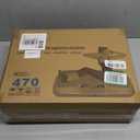 ALSO GO Vibration Plate Exercise Machine, 6 Workout Modes & 120-Level Vibration Platform for Weight Loss/Lymphatic Drainage, 400lbs Capacity Vibration Board with Resistance Bands for Full Body Workout