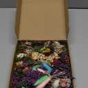 10/12/24/36 Pack Mini Dried Flowers for Vase Wedding Various Mini Bouquet Dried Small Wildflowers Natural Flowers Bulk for Crafts DIY Decor (36, Romantic Colour)