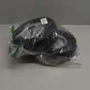 AR-PRO (2-Pack) 8-Inch Solid Wheel Replacement - 2.50-4" Flat Free Tire and Wheel with 5/8 extra 3/4 Bearings and 2.2" Offset Hub - Compatible with Hand Truck, Generator, Gorilla Carts