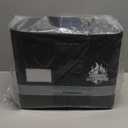 BALEINE Fireproof Document Box with Lock, Portable Fireproof Document Bag Waterproof Fire Proof File Boxes for Documents, File Organizer Box for Important Paperwork (Black, 12.5''x10.5''x6'')