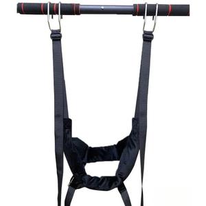 Cervical Neck Traction Device for Horizontal Bar Home Use, Neck Stretcher Traction Harness with Hook for Neck Pain Relief, Neck Traction Device for Home Use to Relieve Neck Pain