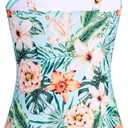 Belovance Girls Swimsuits One Piece Bathing Suit Solid Color Ruched Tween Swimming Suit Beach Swimwear Quick Dry 7-16 Years