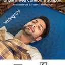 Acacia 4" Thick Self Inflating Sleeping Pad with Foam, Innovative Y-Shaped Telescopic Structure, Ultraportable Camping Air Mattress with Pump Sack, Easy Roll Up Sleep Bed for Travel Tent Car