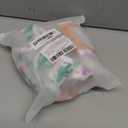 3 Pack Washable Female Dog Diapers Sanitary Pantie with Adjustable Suspender, Reusable Doggy Diapers Super Absorbent Leakproof for Dog in Heat(L, Plant)