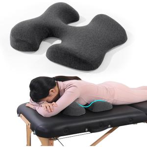 MABOZOO Breast Pillow for Massage, Women's Massage Bolster Pillow Face Down Pillow Supportive Breast Pillow for Massage Nap Portable Travel Sleeping