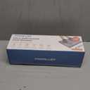 Electric Heated Foot Warmer Soft Flannel Foot Heater with 2h Auto Off & 3 Heat Levels Full Body Use Heating Pad for Feet, Abdomen, Cramps, Pain Relief Pocket Design 16" x 22" Grey