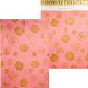 Inspired Mailers - Large Poly Mailers 14.5 x 19-50 Pack - Gold Roses Deluxe - Mailing Envelopes - Large Shipping Envelopes - Poly Bags for Shipping