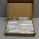 Flameless Candles,with Embedded Star String, Battery Operated Candles Flickering LED Pillar Candles with Remote Control and Timer, Home Decoration Add a Warm and Romantic AtmosphereSet of 7 (White)