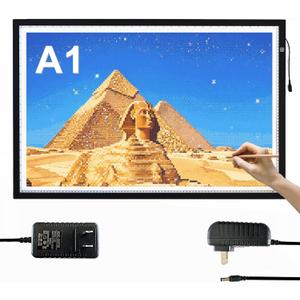 A1(34.6in X 23.6in) Extra Large Tracing LED Light Pad Kits for Diamond Art, Sketching, Painting - 5 Levles Adjustable Brightness, Sketching, Tracing - DIY Diamond Art Light Box - No mesh No dot
