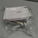 WACOMECO Velvet Throw Pillow Covers - Pack of 2 Soft Decorative Cushion Covers Cases with Gold Leather for Sofa Bedroom Livingroom Car, 18 x 18 in, Grey and White