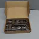 Jetec 10 Pieces Cabinet Locks for Babies, U-Shaped Proofing Drawers Safety Child Locks Adjustable, Easy to Use Childproof Latch for Knob Handle on Kitchen Door Storage Cupboard Closet (Brown)