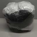 Doimier Calming Donut Dog Bed Medium Size Dog - Washable Removable Cover Non-Slip Bottom, Round Pet Bed Cat Bed Warming Fluffy Plush Faux Fur Anti-Anxiety, Fits up to 45 lbs (Light Grey, 30")