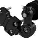 Chain Tensioner Adjuster Universal Aluminum Chain Automatic Regulator for Motorcycle Motocross Dirt Pit Bike ATV (black)