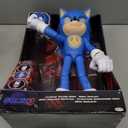 Sonic The Hedgehog 3 Ultimate Talking Sonic 12-Inch Figure, Features 30+ Iconic and Humorous Phrases and Sounds from The Movies, Light-Up Eyes and Quills