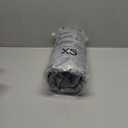 LE SURE Donut Small Dog Bed - Round Cat Sofa for Indoor Cats Anti-Anxiety Bed Gift for Pets, Washable Cute Modern Beds with Jacquard Shaggy Plush & Anti Slip Bottom, 20 Inch, Christmas Grey