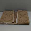 Timo Entryway Rug, Door Mats 24"x36" Rubber Backing Non Slip Absorbent Indoor Doormat, Machine Washable Resist Dirt Low Profile Door Mat, Front Door Rugs Indoor for Muddy Wet Shoes, Beige