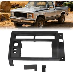 Double Din Radio Stereo Trim Bezel for 1986-1993 Chevy S10, Blazer, GMC S15, Typhoon, Syclone, Jimmy