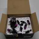 Adjustable Universal EFI Fuel Pressure Regulator Kit with 0-160psi Fuel Pressure Gauge and AN6-6AN Fuel Line Hose Fitting Connectors Kit (PURPLE)