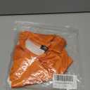Valentine's Shirts for Women - Heart Tops, Orange, Size Medium