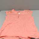 GUNEST Women's Tank Tops Lace Cap Sleeve Button Down V Neck Summer Casual Loose Fit 2025 Trendy Cute Sleeveless Shirts Blouse (Medium, Pink)