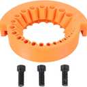 Drill Bit Sharpener Portable Power Drill Bit Grinding Attachment, Sturdy ABS Large Blade Angle Grinder for 2 to 13mm Drill Bits 125mm Grinder, Giant Blade Angle Grinder for Grinder