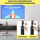 Tripod Stand for Nex Playground Console, Perfect for Nex Playground Game System for Kids & Families, Adjustable Height Stable Holder for Viedo Games in Indoor & Outdoor