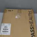 Essential Medical Supply Toilet Seat Riser for Elongated Bowl with 3.5" Rise - 19 x 14 x 3.5 Inch, Elevating and Raising Toilet Seat for Seniors, Adults and The Elderly with 300lb Weight Capacity